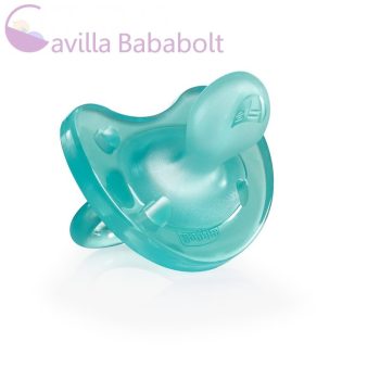 Chicco Physio Soft csupa-szilikon cumi - 6-12 hó