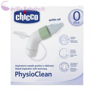   Chicco PhysioClean Orrszívó-cső szívósípos-manuális (0m+)