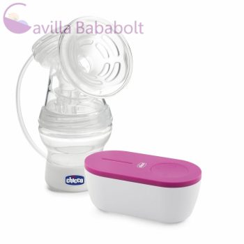   Chicco Hordozható mellszívó USB-töltővel lítium elemes, elektronikus