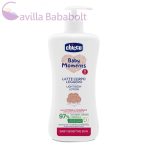   Chicco Testápoló tej Light 500 ml - sensitive , gyapotmagolaj és E-vitamin, érzékeny bőrre