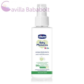   Chicco Édes illatos víz 100 ml - Kids - mandula és őszibarack kivonattal