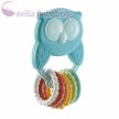 Chicco Owly bagoly csörgő-rágóka ECO+ ökoműanyag