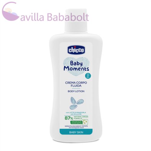 Chicco Testápoló tej 200 ml - mandulatejjel