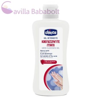   Chicco Kéztisztító gél 100 ml - kozmetikum zöldtea-kivonattal