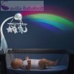 Chicco Rainbow Szivárvány zenélő forgó 3in1, kiságyjáték, projektor, éjjeli lámpa, rózsaszín