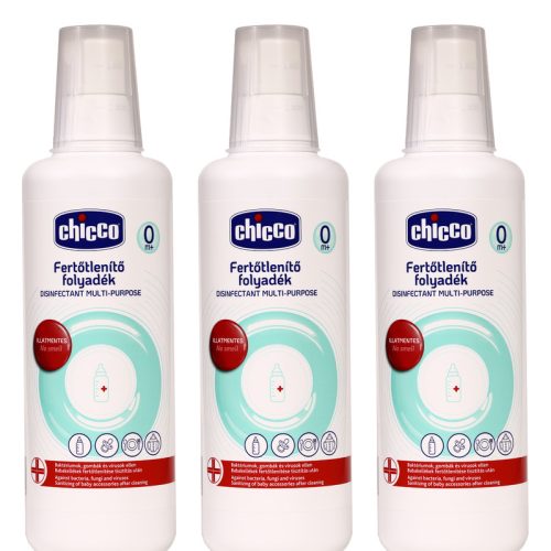  CHICCO Sterilizáló, fertőtlenítő folyadék 3x1000 ml