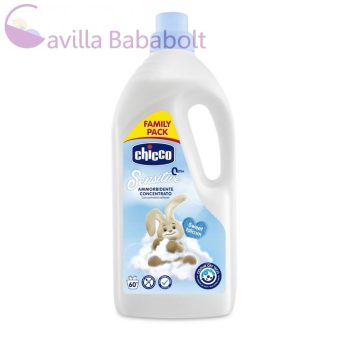   Chicco Öblítő koncentrátum 1,5 liter - púder illat - új csomagolás