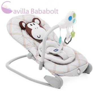   Chicco Balloon rezgő hintaszék és ülőszék 0-18 kg, Monkey
