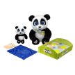 HuggyLuv Panda Mama & BaoBao interaktív plüss
