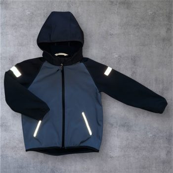   H&M kapucnis átmeneti vízálló, szélálló kabát, Méret 122es (6-8 év)