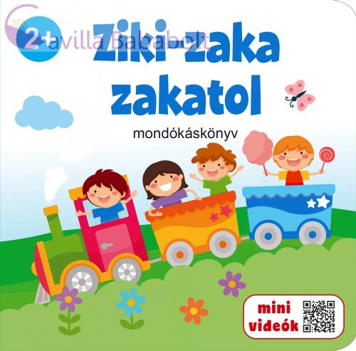 ZIKI-ZAKA ZAKATOL 2+ mondókás könyv - kartonkönyv kicsiknek