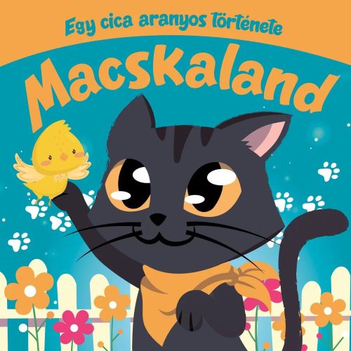 Macskaland - Egy cica aranyos története- hajtogatós könyv