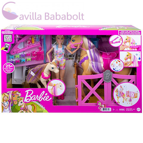 Barbie Stílusvarázs lovarda játékszett - Mattel