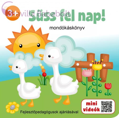 SÜSS FEL NAP! mondókás könyv - kartonkönyv kicsiknek