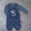Micimackós szett body + kertész nadrág, Méret 62-es (2-4 hó)