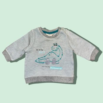  Ergee pamut kapucnis pulóver,  Méret 62-es (2-4 hó)