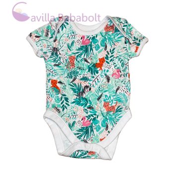   George rövid ujjú body, kombidressz , Méret- 62-68-as (3-6 hó)