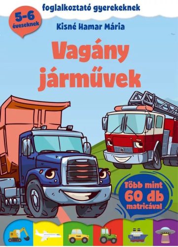 Vagány járművek - foglalkoztató gyerekeknek