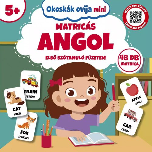 Matricás angol első tanuló füzetem - Okoskák ovija mini