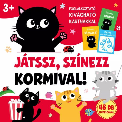 Játssz, színezz Kormival! Foglalkoztató füzet