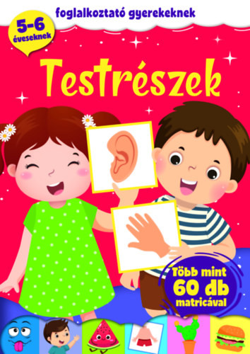 Testrészek - Foglalkoztató gyerekeknek