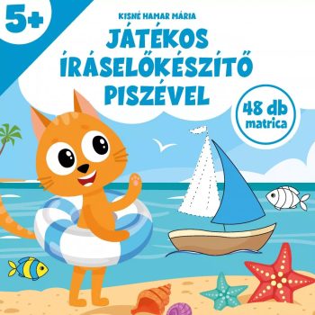   Játékos íráselőkészítő Piszével - 48 db matrica 5+   