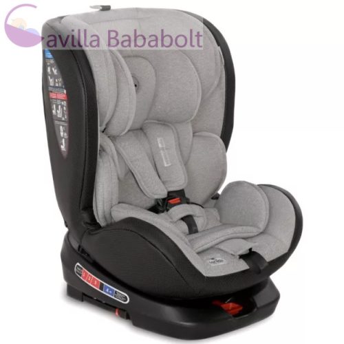 Lorelli Nebula isofix autósülés 0-36kg - Grey Leather