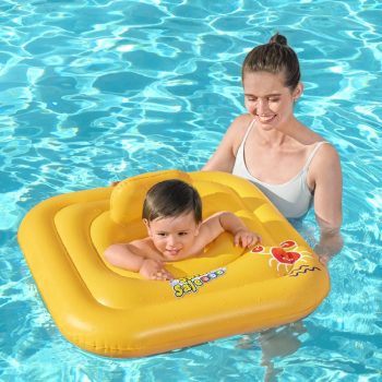   Bestway Swim Safe - Háromgyűrűs beülős baba úszógumi 76cm