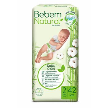 BEBEM NATURAL PELENKA (2-ES) 3 - 6 KG (42 DB-CS)
