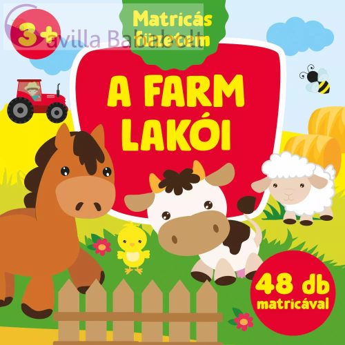 A FARM LAKÓI- Matricás kifestő füzet