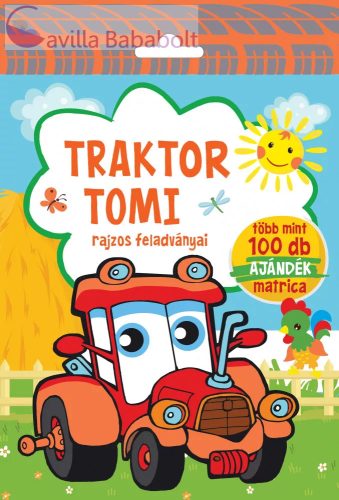 Traktor Tomi rajzos feladványai