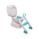 DREAMBABY WC lépcső és szűkítő 2in1 Aqua-White