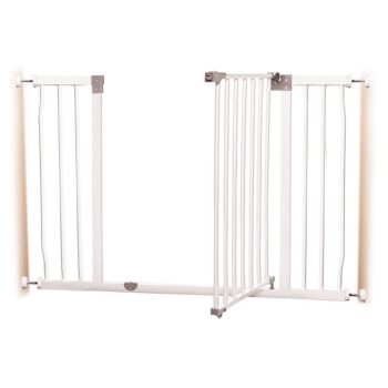   DREAMBABY Biztonsági rács Liberty extra széles 99-105,5 cm fehér