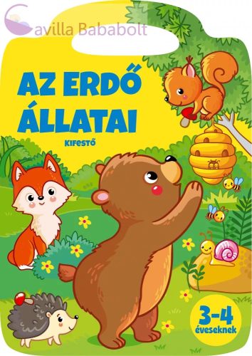 AZ ERDŐ ÁLLATAI - KIFESTŐ