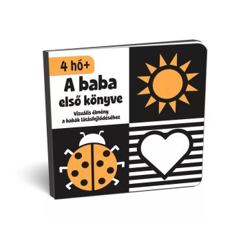 A baba első könyve 4 hó+ - vizuális élmény Új 