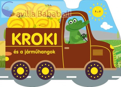 Kroki és a járműhangok - lapozókönyv