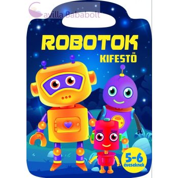 Robotok - kifestő