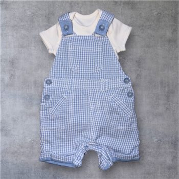   George pamut kertésznadrág + fehér body , Méret 56-62-es (0-3 hó)