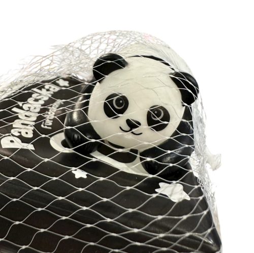 Pandácska - kontrasztos fürdőskönyv + fürdőjátékkal