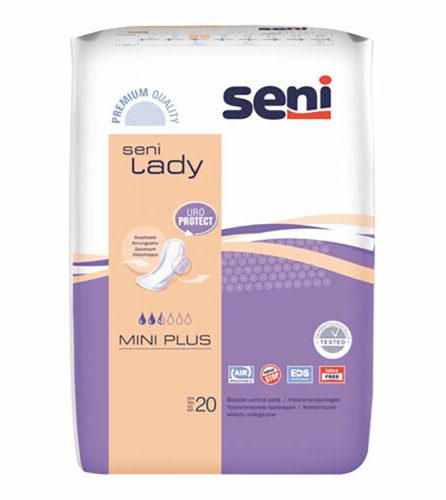 SENI LADY INKONTINENCIA BETÉT SLIM (MÉRET MINI PLUS) (20 DB-CS)