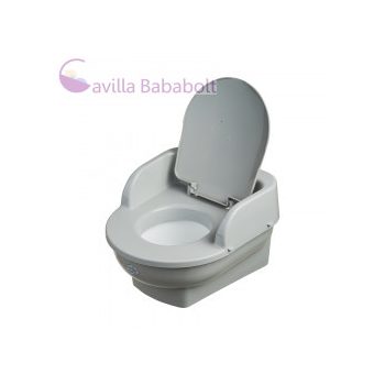 Kényelmes throne bili, kivehető tartállyal , SZÜRKE