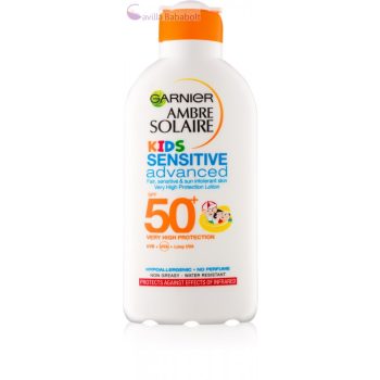   Garnier Ambre Solaire Resisto Kids naptej, napvédő tej gyermekeknek SPF 50+