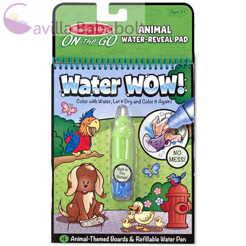 Állatok rajzolás vízzel kreatív játék - Melissa & Doug