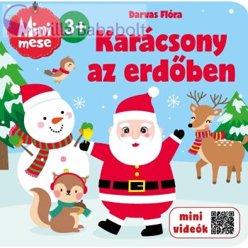 Karácsony az erdőben lapozókönyv 