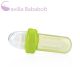 NUBY Szilikon adagoló Easy squeezy feeder 6 m+, zöld