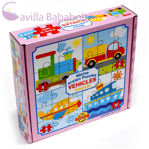 Az első puzzle-öm Járművek 4 az 1-ben baby puzzle