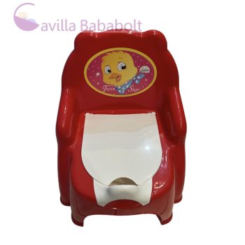 Bilis trónszék, piros macis