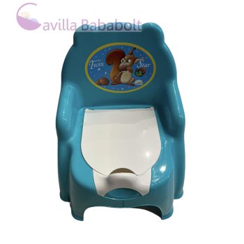 Bilis trónszék, türkiz mókus