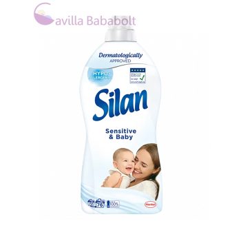   Silan Sensitive & Baby textilöblítő koncentrátum 76 mosás 1672 ml