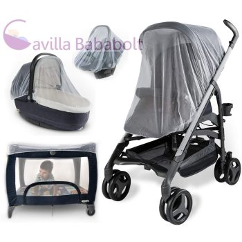   Univerzális szúnyogháló babakocsira, hordozóra, utazóágyra